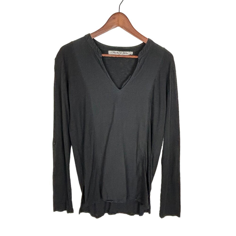 Michael Stars Black One Size Shirt Top Women’s One Size